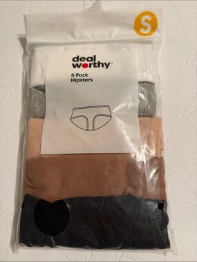 Deal Worthy 5-Pack Hipster Panties  (S)